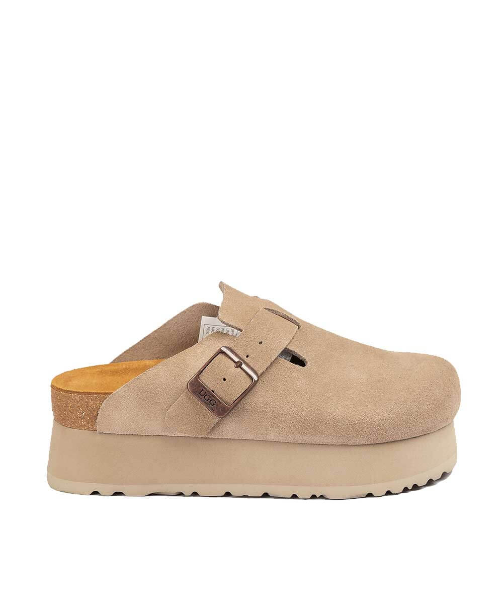 Women's UGG Platform Marly Slippers | Red Kado