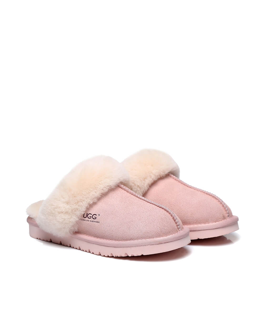 Men's UGG Fuzzy Slipper | Red Kado