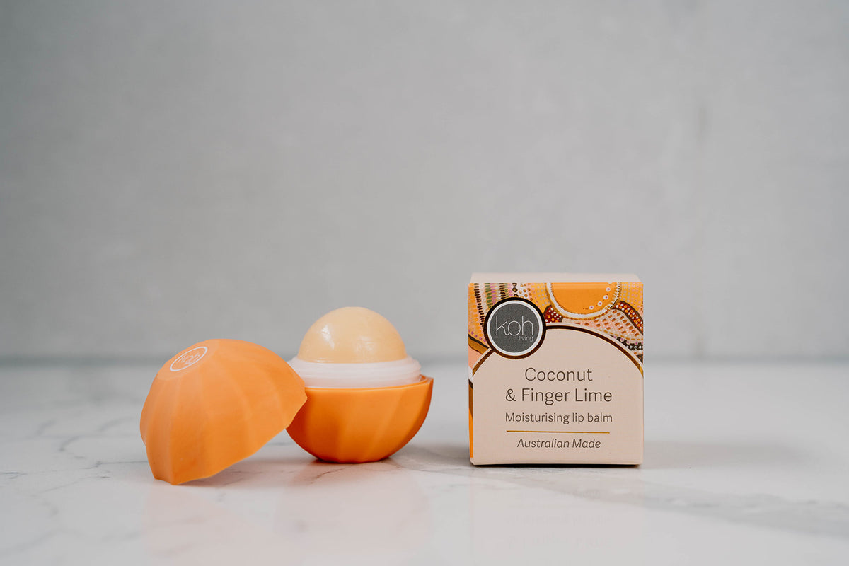 Aboriginal Coconut & Finger Lime Lip Balm