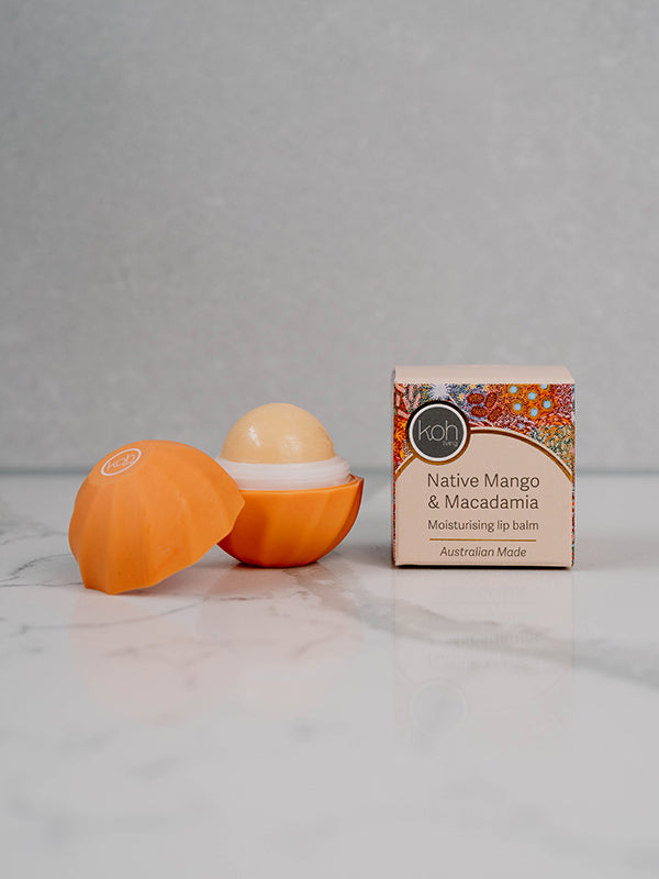 Aboriginal Native Mango & Macadamia Lip Balm