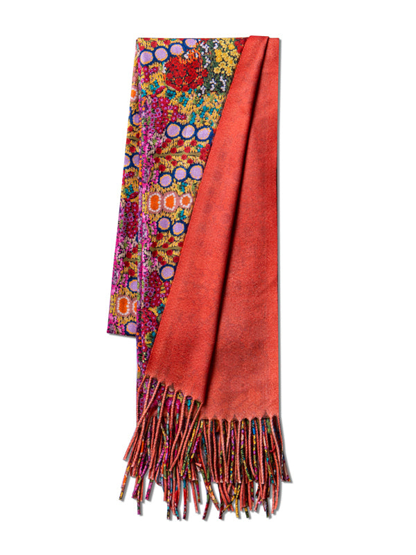Aboriginal Wild Flowers Scarf
