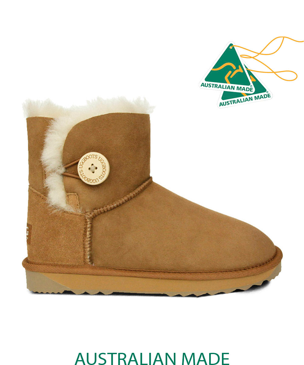 Men's UGG Premium Mini Button | Red Kado