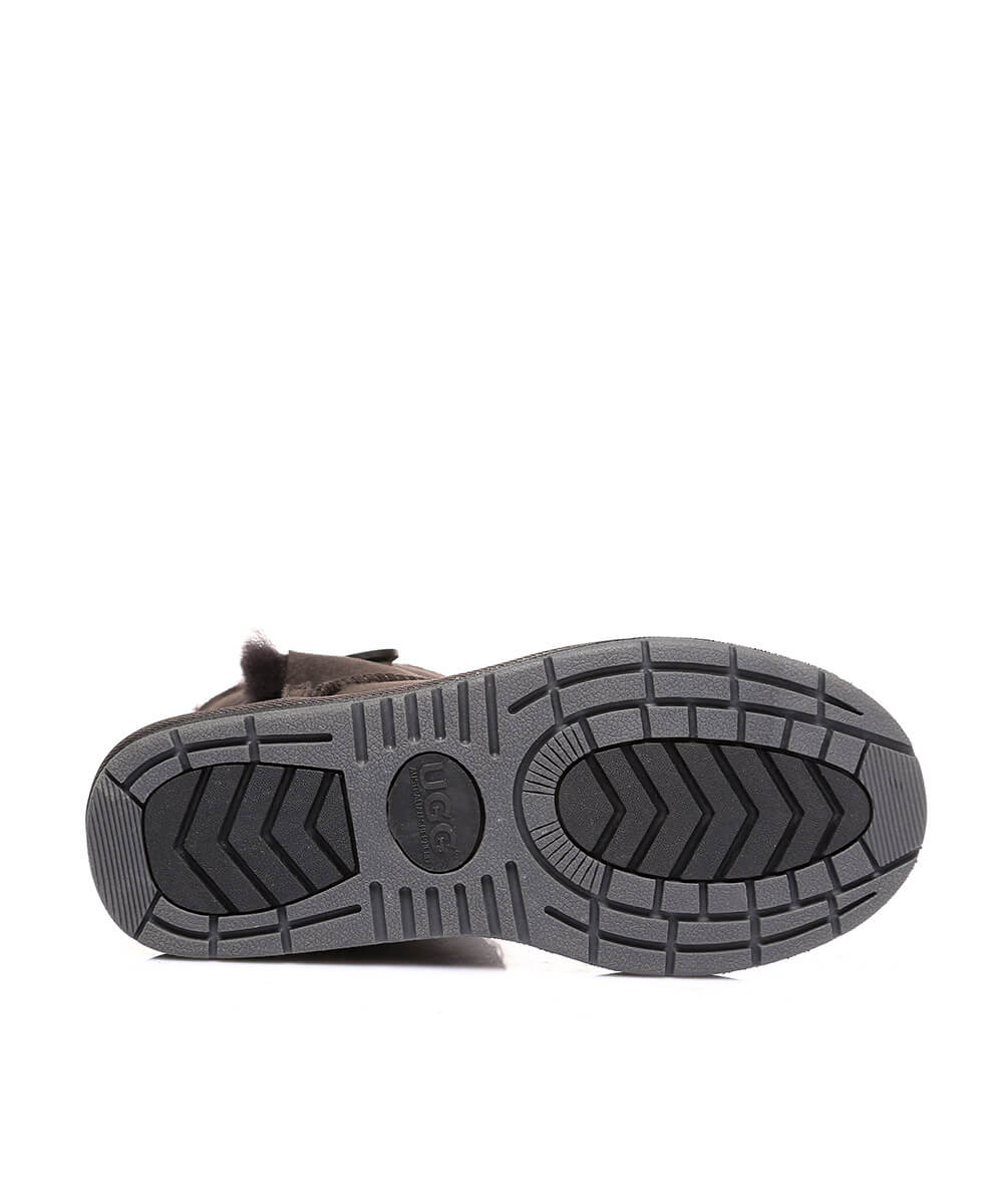 Men's Luxe Classic Mid Button UGG | Red Kado