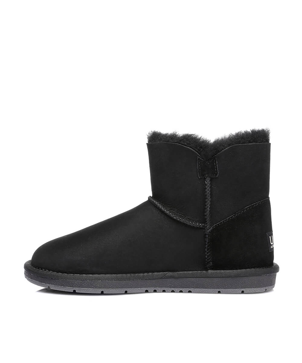 Women's Luxe Classic Mini UGG Button | Red Kado