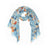 Wool Print UGG Scarf | Red Kado