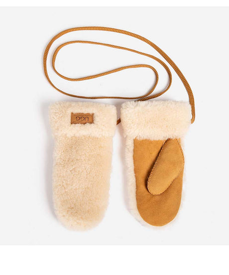 UGG Curly Mitten Gloves | Red Kado