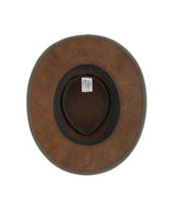 Barmah Outback 3 Crocodile Teeth Hat | Red Kado