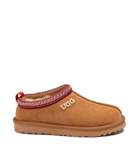 Men's UGG Tassy Logo Moccasin | Red Kado