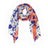 Wool Print UGG Scarf | Red Kado