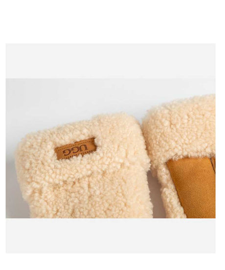 UGG Curly Mitten Gloves | Red Kado