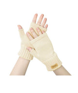 UGG Lumy Wool Cashmere Fingerless Glove | Red Kado