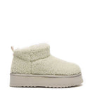 Women's Ultra Platform Curly Boots | Red Kado