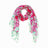 Wool Print UGG Scarf | Red Kado