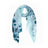 Wool Print UGG Scarf | Red Kado