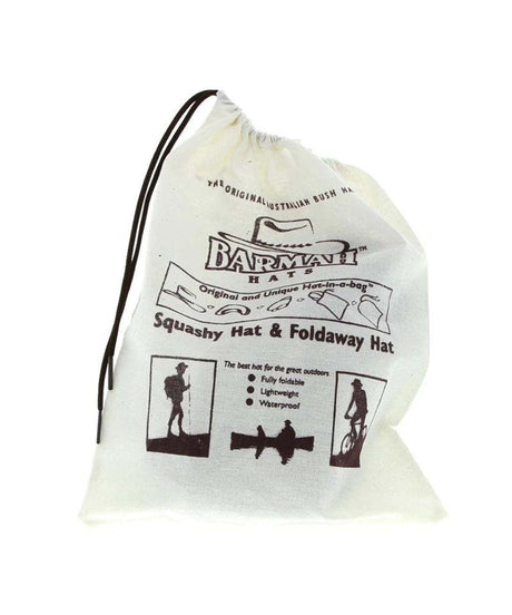 Barmah foldaway hat travel bag