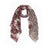 Wool Print UGG Scarf | Red Kado