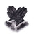 UGG Rabbit Fur Gloves | Red Kado