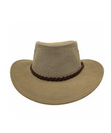 Jacaru Summer Breeze Suede Hat | Red Kado