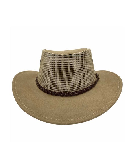 Jacaru Summer Breeze Suede Hat | Red Kado