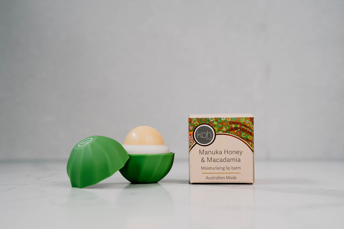 Aboriginal Manuka Honey & Macadamia Lip Balm
