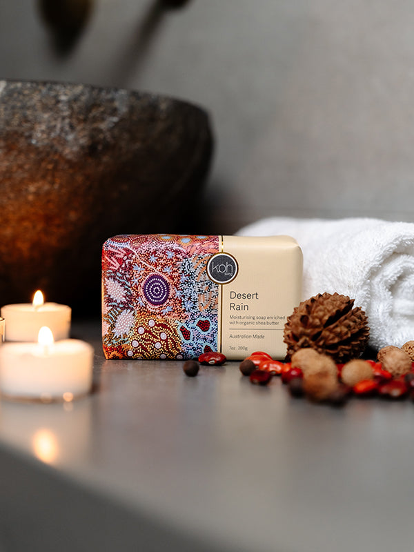 Aboriginal Scented Native Mango & Macadamia Soap