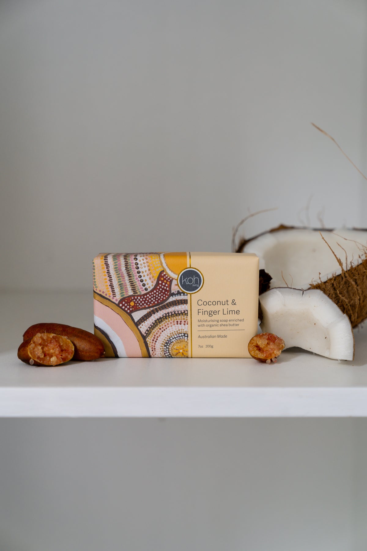 Aboriginal Coconut & Finger Lime Soap