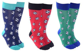 Sock Society Soccer Ball socks in three colourways