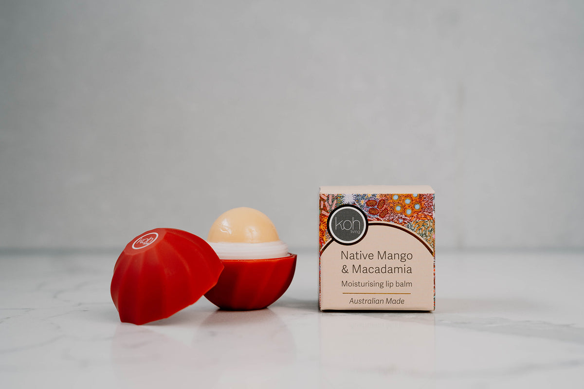 Aboriginal Native Mango & Macadamia Lip Balm