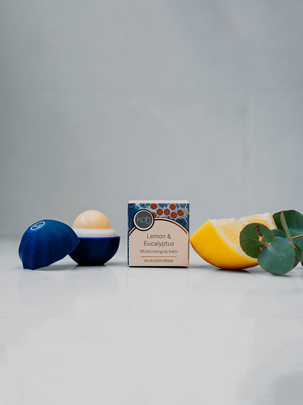 Aboriginal Lemon & Eucalyptus Lip Balm