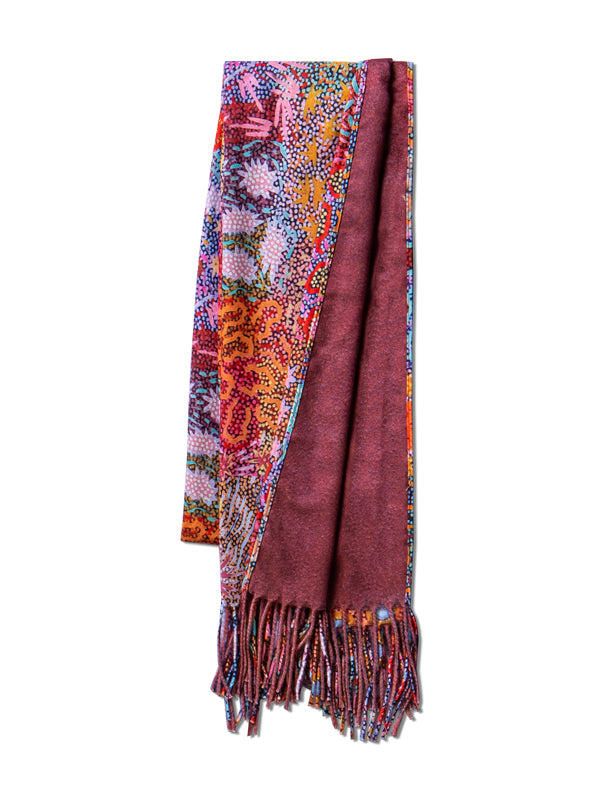 Aboriginal Grandmother's Country Scarf