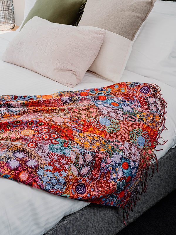 Aboriginal Grandmother's Country Scarf