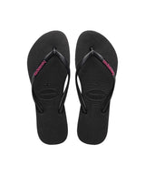 Havaianas Women's Slim Rubber Logo Thong | Red Kado