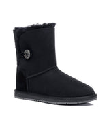 Women's Luxe Classic Mid Button UGG | Red Kado