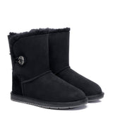Men's Luxe Classic Mid Button UGG | Red Kado