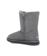Men's Luxe Classic Mid Button UGG | Red Kado