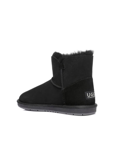 Women's Luxe Classic Mini UGG Button | Red Kado