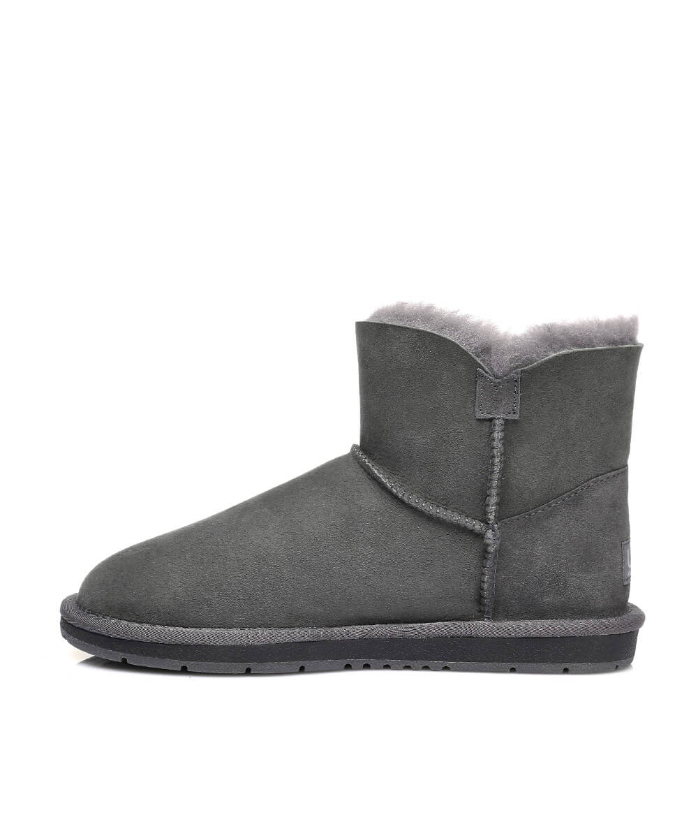 Women's Luxe Classic Mini UGG Button | Red Kado